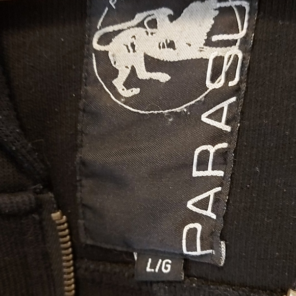 Parasuco Zip Up Two Layer Button up front Hoodie - Picture 3 of 3